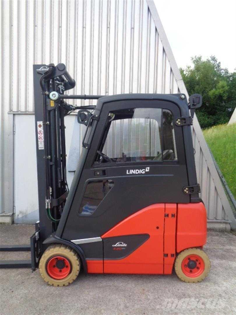Linde E20PH Elektriniai šakiniai krautuvai