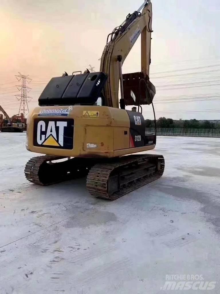 CAT 312 D Vikšriniai ekskavatoriai