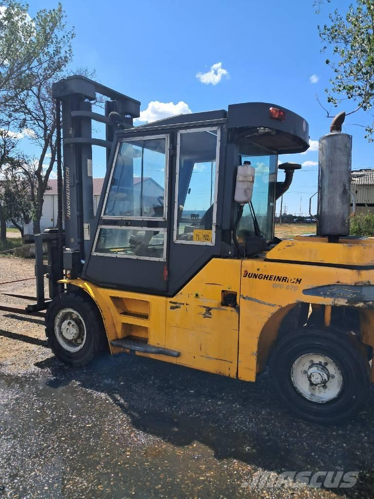 Jungheinrich DFG670 Dyzeliniai krautuvai