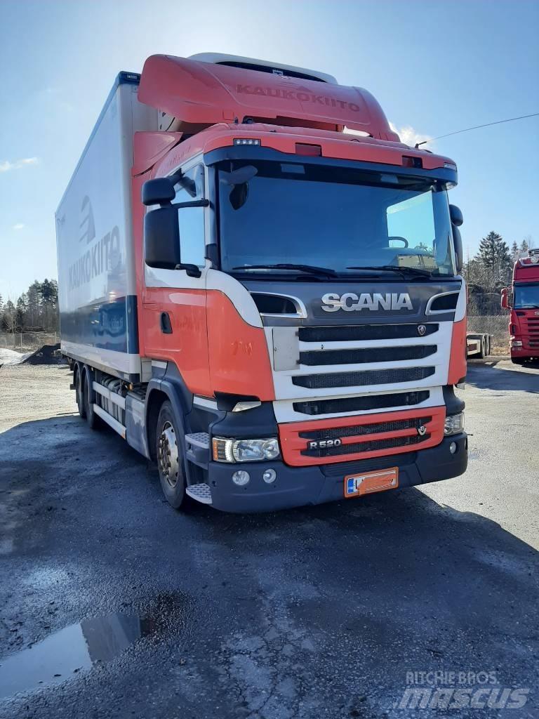 Scania R 520 Vilkikai šaldytuvai