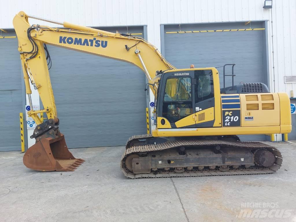 Komatsu PC210LC-10 Vikšriniai ekskavatoriai