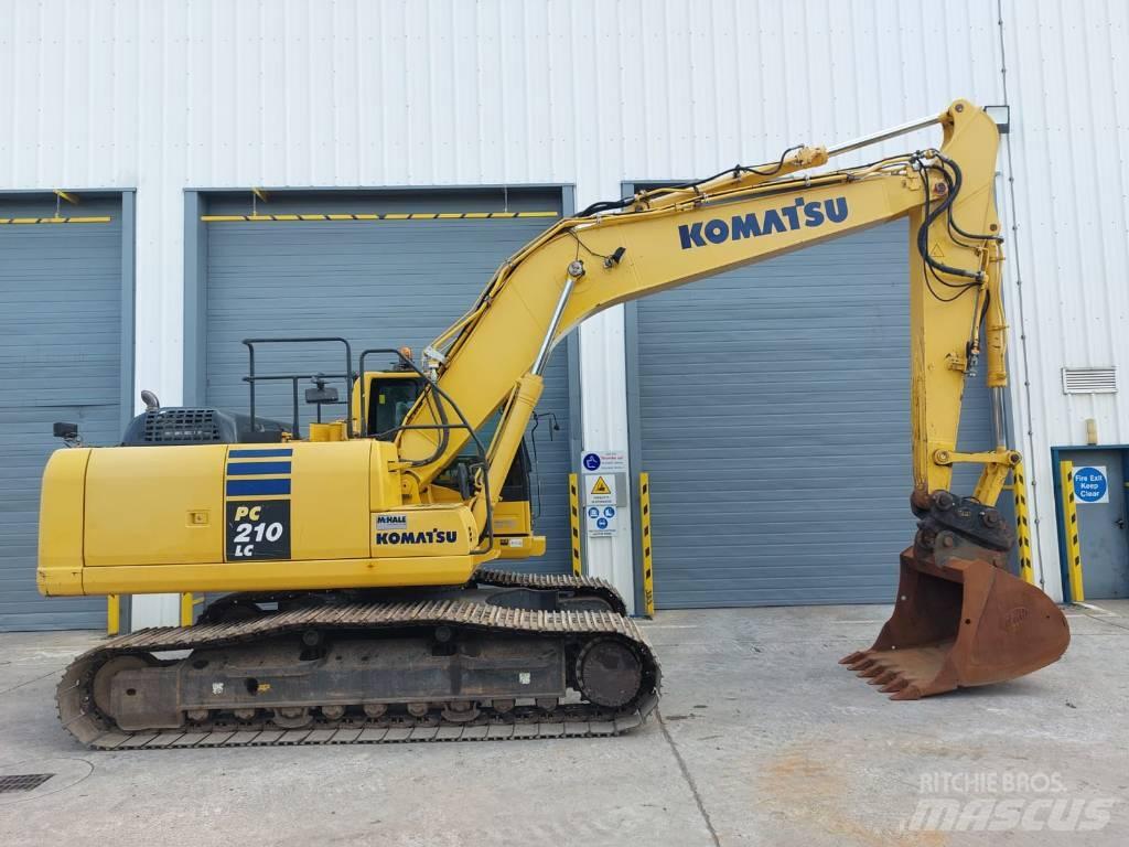 Komatsu PC210LC-10 Vikšriniai ekskavatoriai
