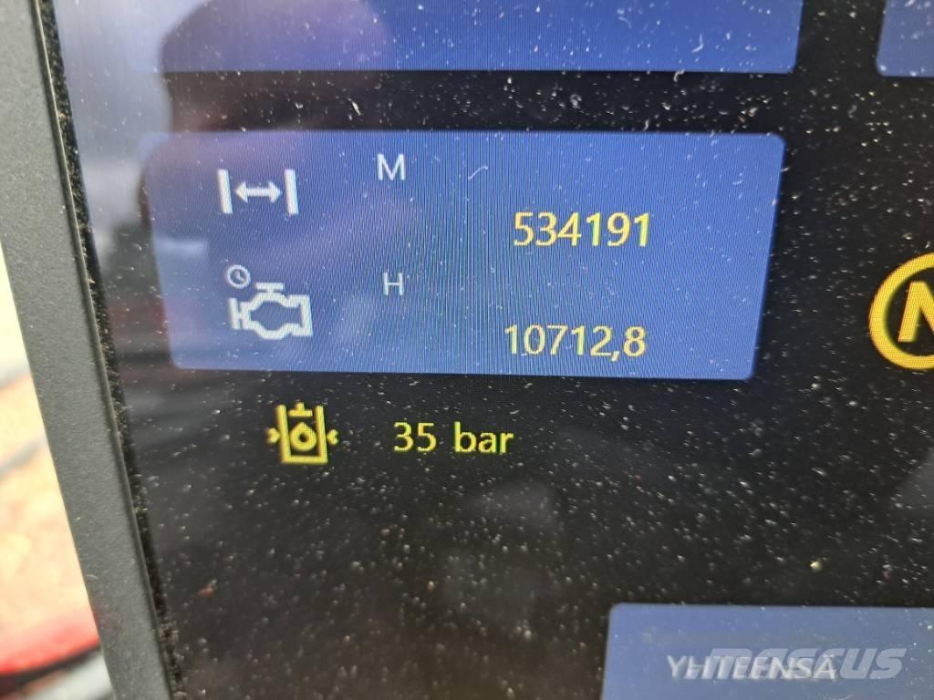 Komatsu 911 Miško technika (Harvesteriai)