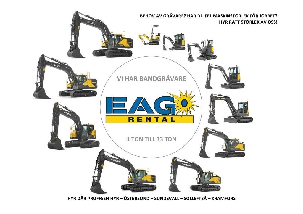 Volvo EC250EL Vikšriniai ekskavatoriai
