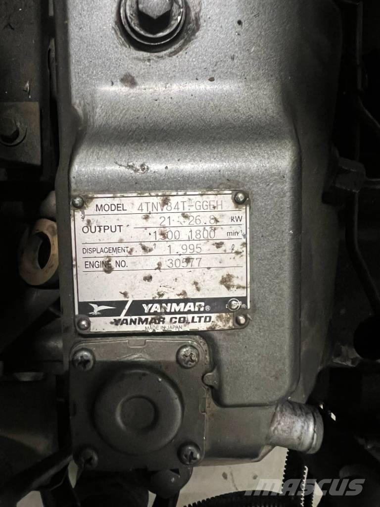 Yanmar 4TNV84T-GGEH Mini ekskavatoriai < 7 t