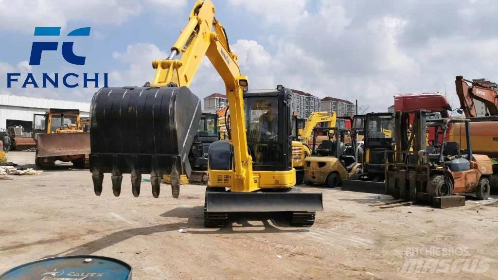 Komatsu pc55mr Vikšriniai ekskavatoriai