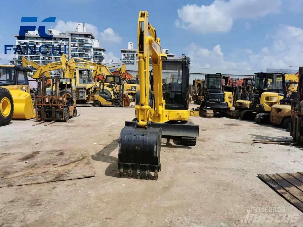 Komatsu pc55mr Vikšriniai ekskavatoriai