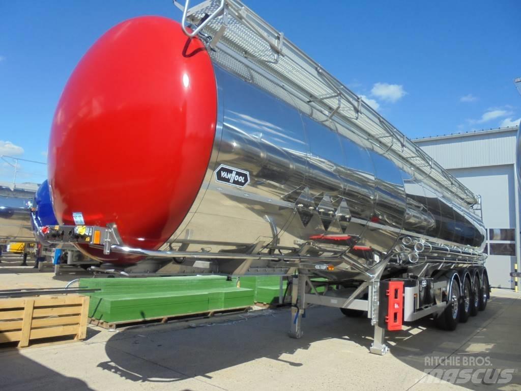 Van Hool 45000 liter Cisternos puspriekabės