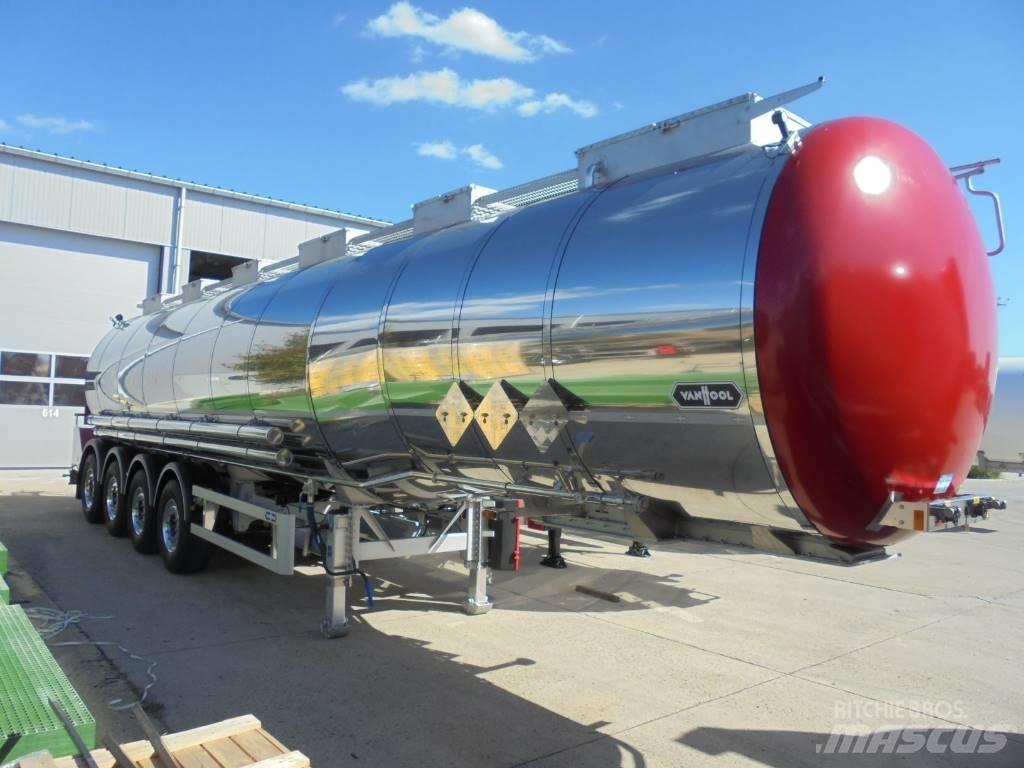 Van Hool 45000 liter Cisternos puspriekabės