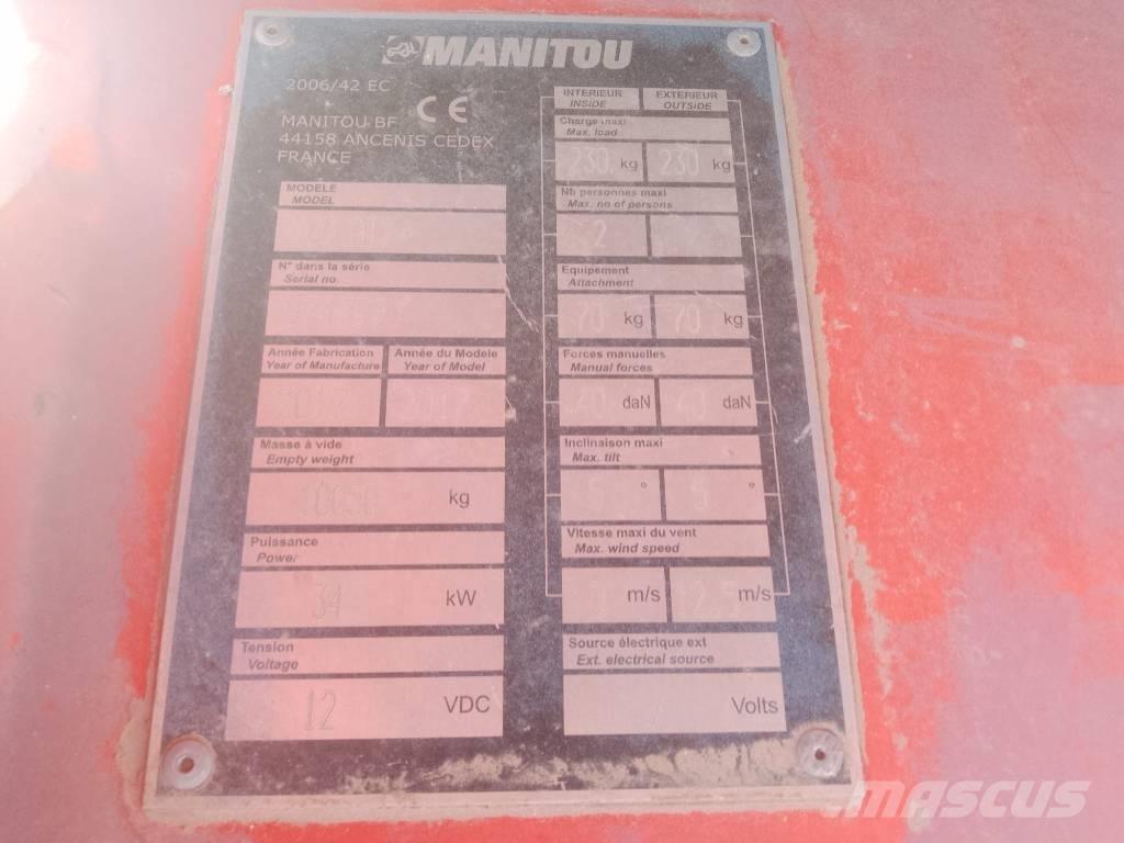 Manitou 200 ATJ Alkūniniai keltuvai