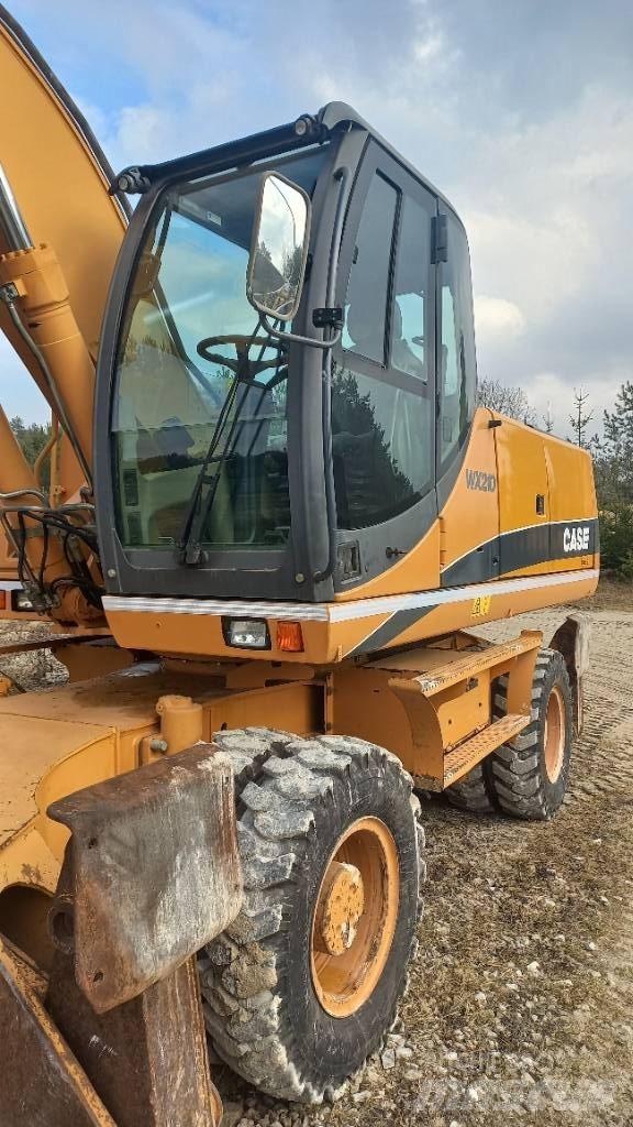 CASE WX 210 Ratiniai ekskavatoriai