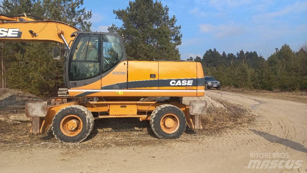 CASE WX 210 Ratiniai ekskavatoriai