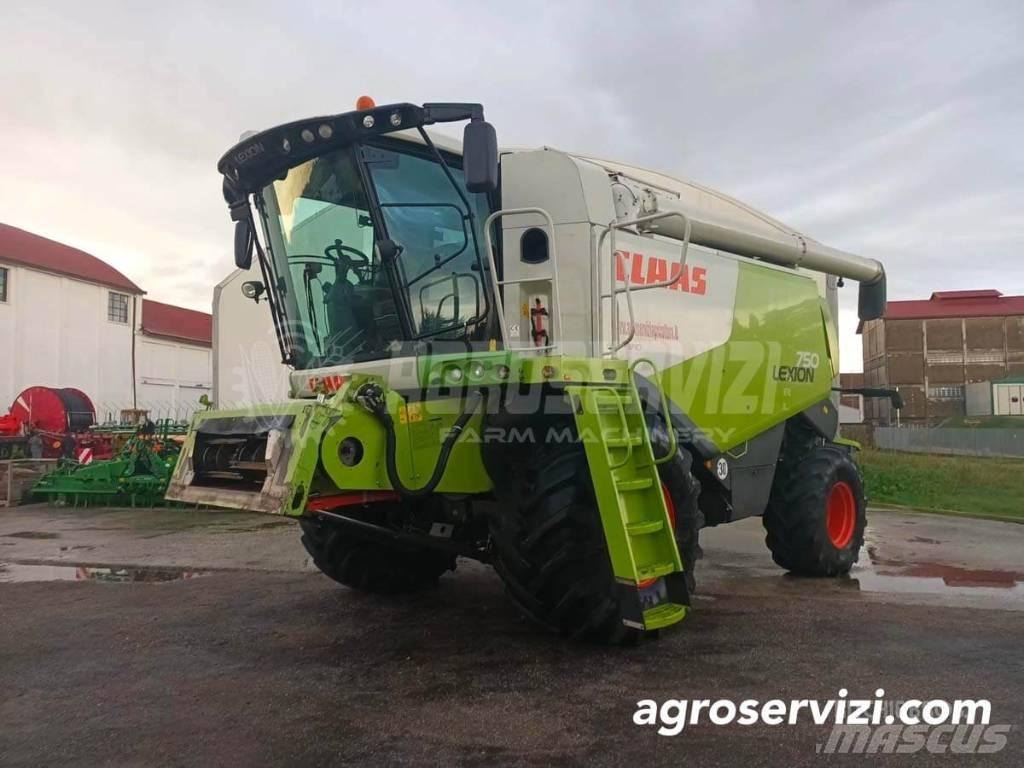 CLAAS Lexion 750 Derliaus nuėmimo kombainai