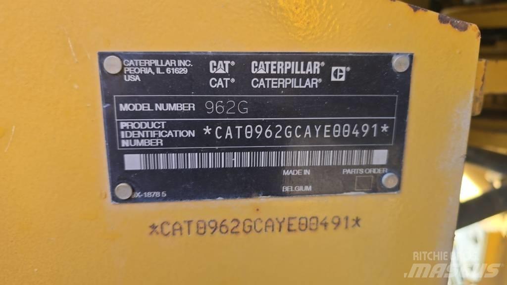 CAT 962 G II Naudoti ratiniai krautuvai