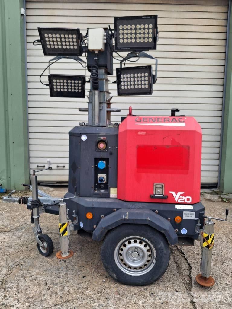 Generac V 20 Apšvietimo bokšteliai