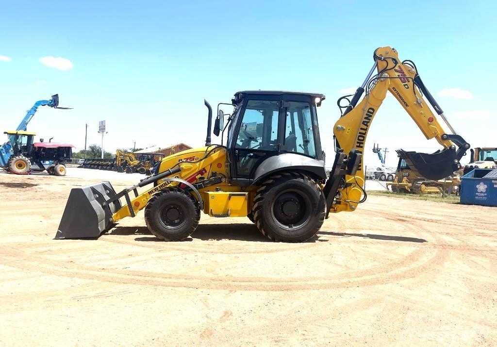 New Holland B75D Ekskavatoriniai krautuvai