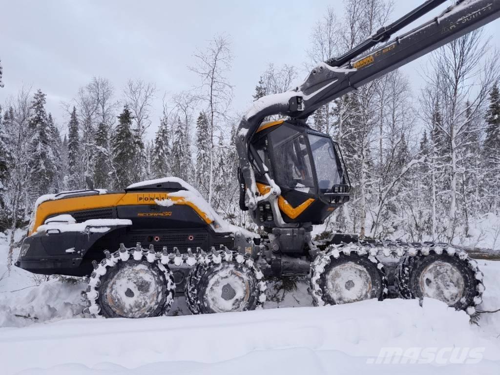 Ponsse Scorpion King Miško technika (Harvesteriai)