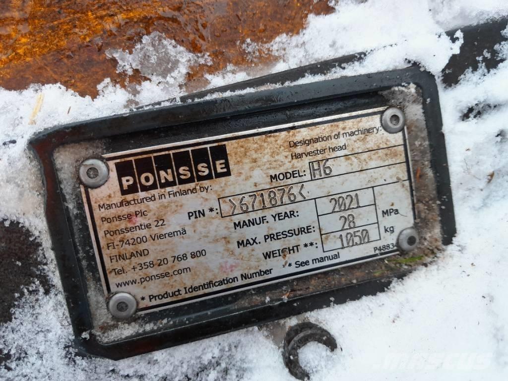 Ponsse Scorpion King Miško technika (Harvesteriai)