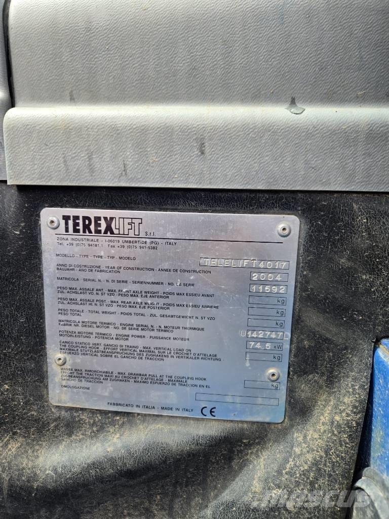 Terex Telelift 4017 Teleskopiniai krautuvai