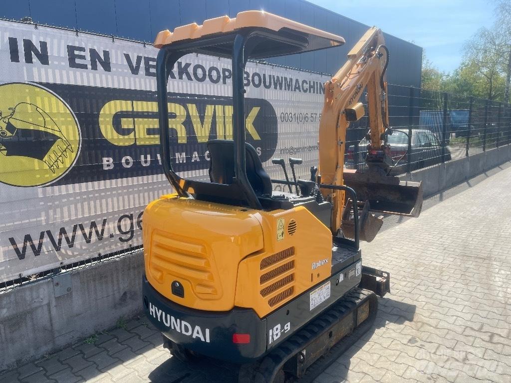 Hyundai 18-9 Mini ekskavatoriai < 7 t