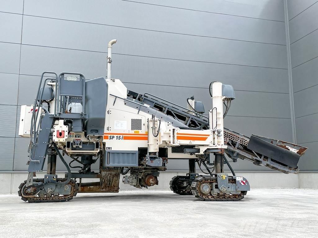 Wirtgen SP 15i Betono poliravimo technika