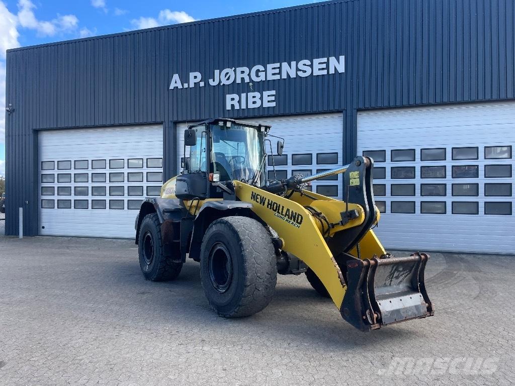 New Holland W 190 Naudoti ratiniai krautuvai