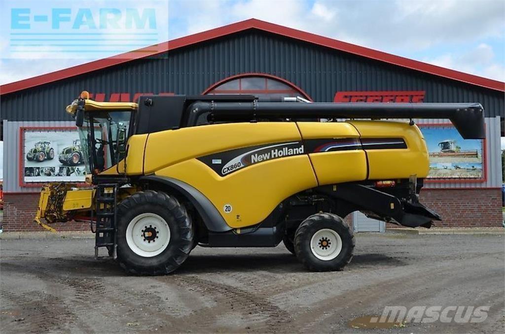 New Holland cx 860 Derliaus nuėmimo kombainai