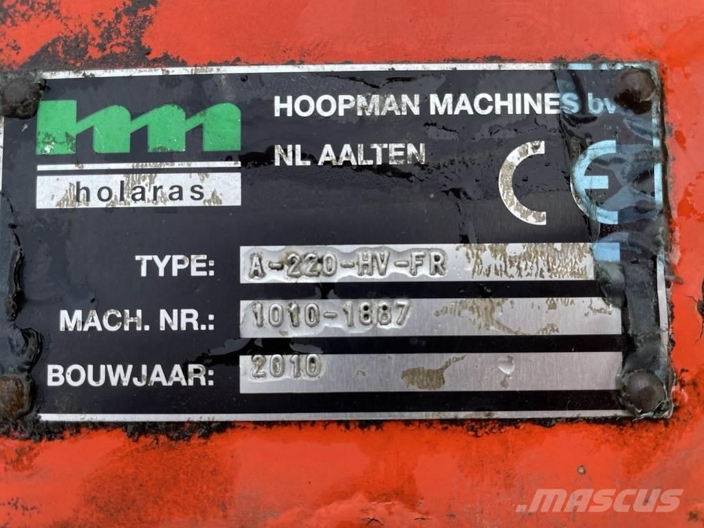 Holaras A220 Šlavimo technika