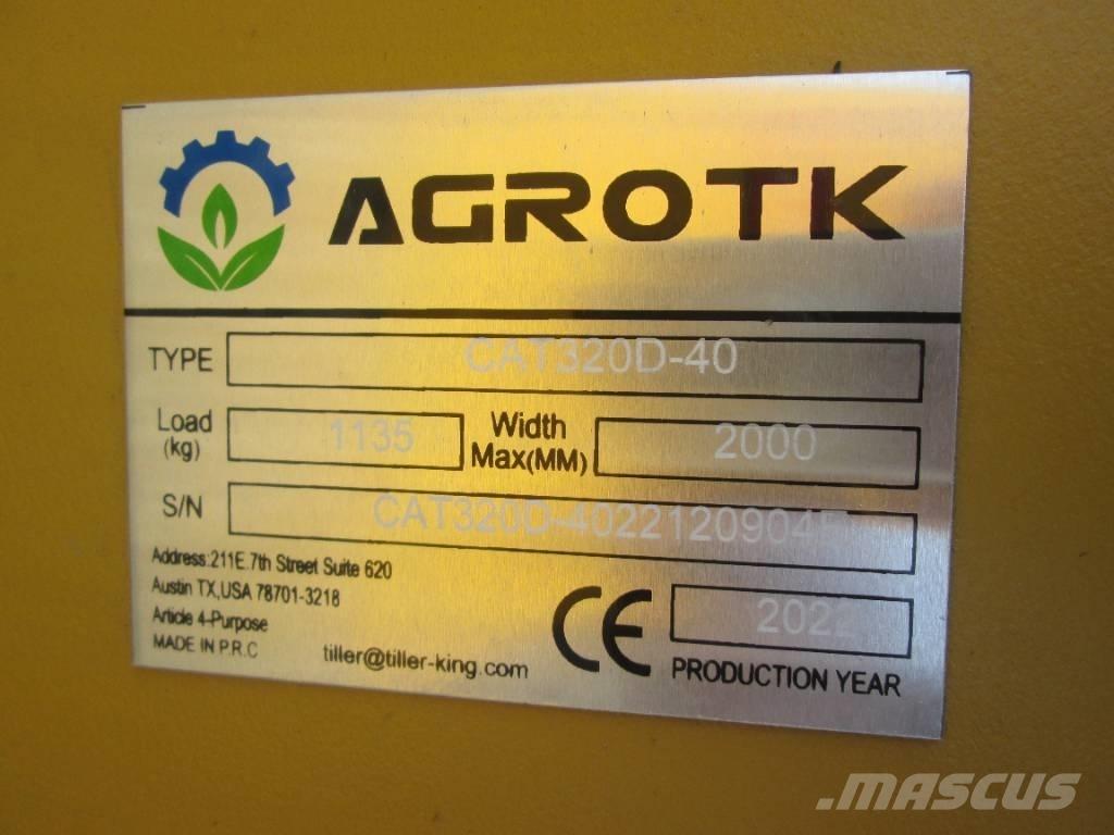 AGROTK CAT320D-40 Kiti naudoti statybos komponentai