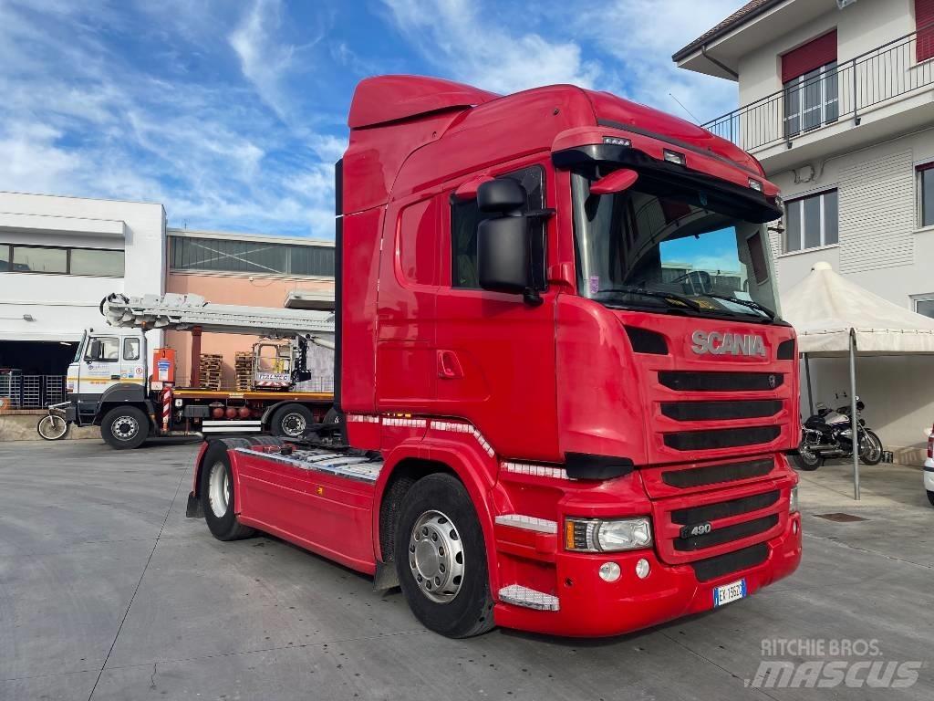 Scania R 490 Naudoti vilkikai
