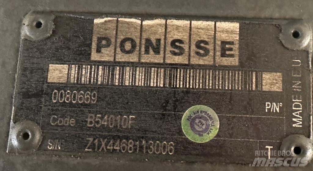 Ponsse Bear C6 Kran Hidraulikos įrenginiai