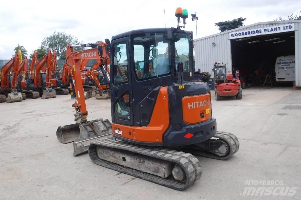 Hitachi ZX 48 U-6 Mini ekskavatoriai < 7 t