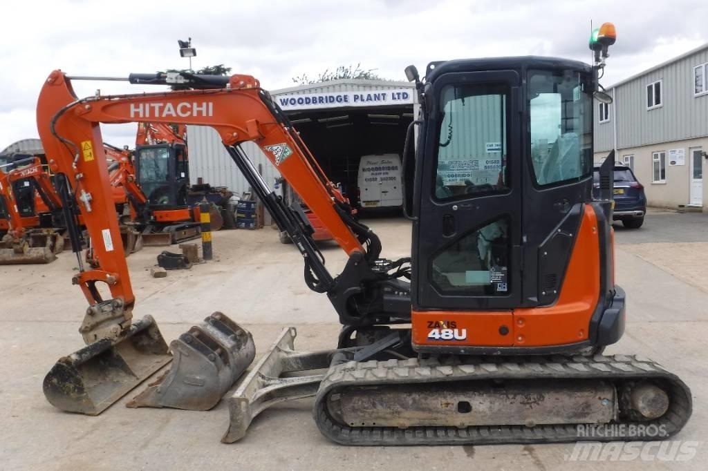 Hitachi ZX 48 U-6 Mini ekskavatoriai < 7 t