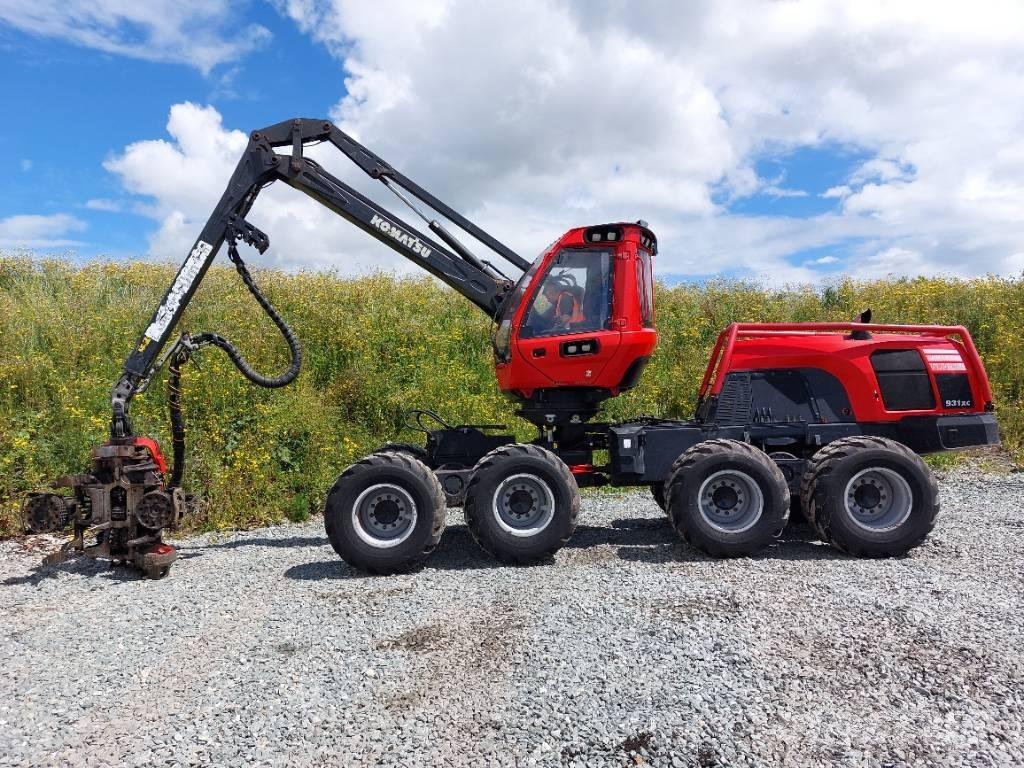 Komatsu 931XC-1 Miško technika (Harvesteriai)