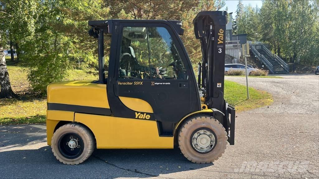 Yale GDP 55 VX Dyzeliniai krautuvai