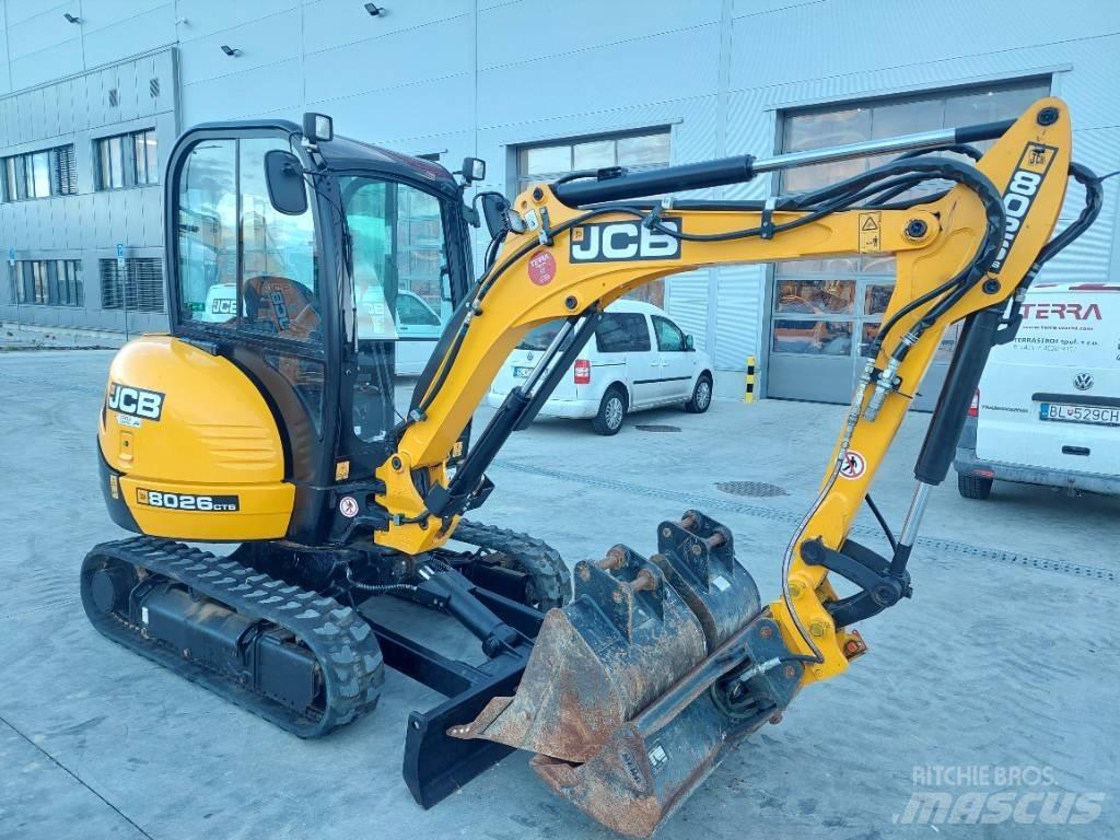 JCB 8026 CTS Mini ekskavatoriai < 7 t