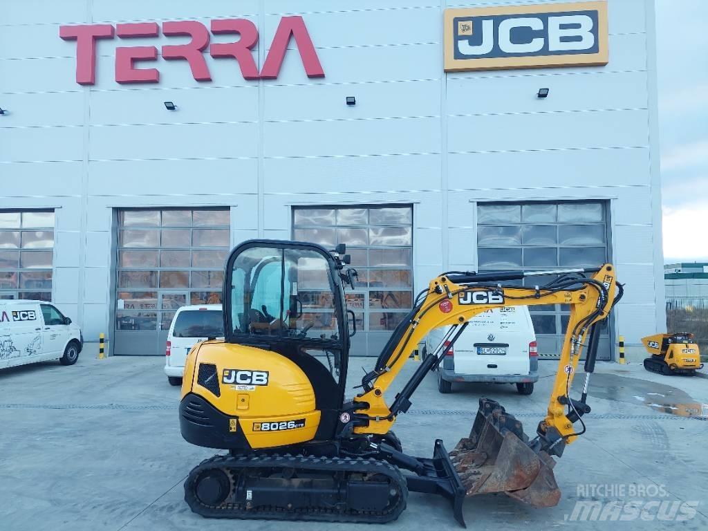 JCB 8026 CTS Mini ekskavatoriai < 7 t