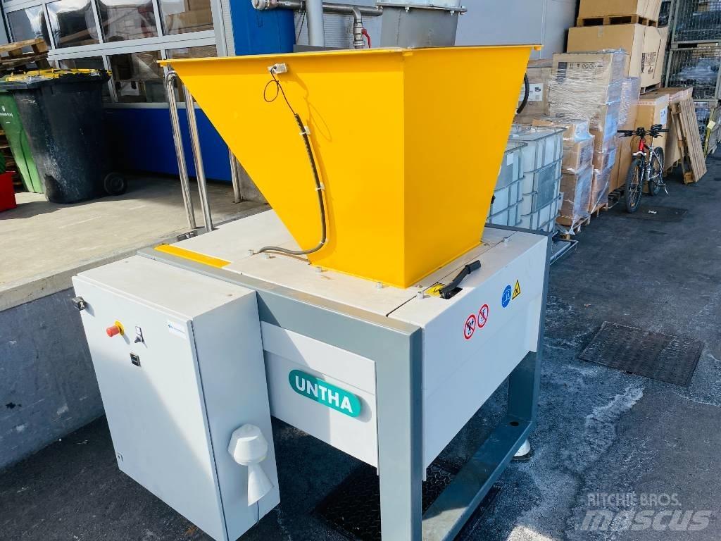 Untha RS30 SHREDDER Atliekų smulkintuvai