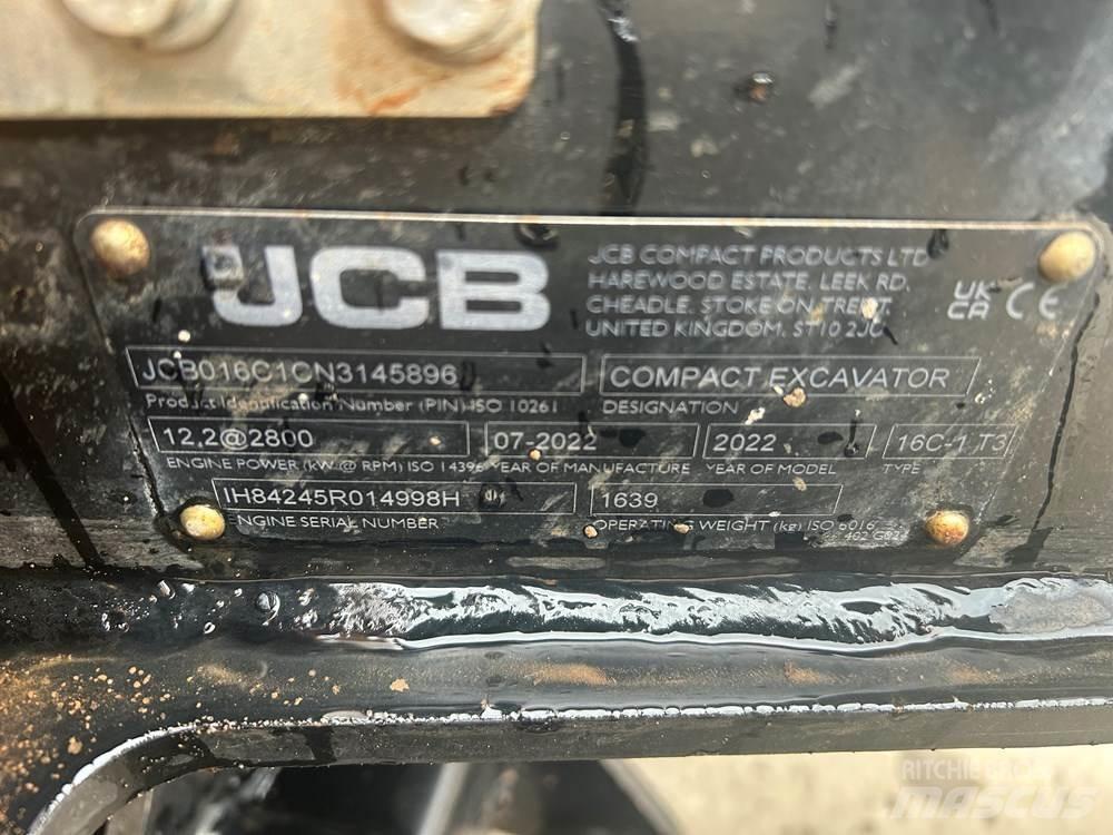 JCB 16C-1 Mini ekskavatoriai < 7 t