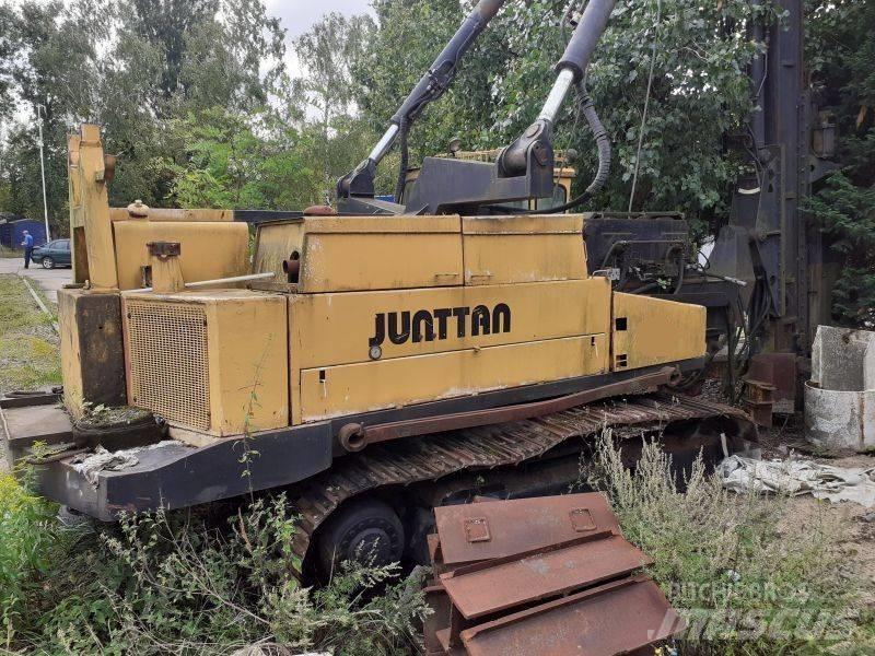 Junttan PV 216 Polių kalimo technika