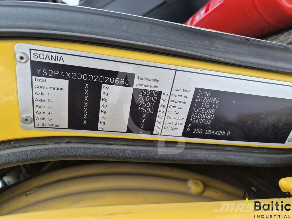 Scania P 230 Pagalbos kelyje automobiliai