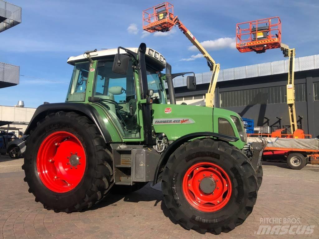 Fendt 412 Vario Traktoriai