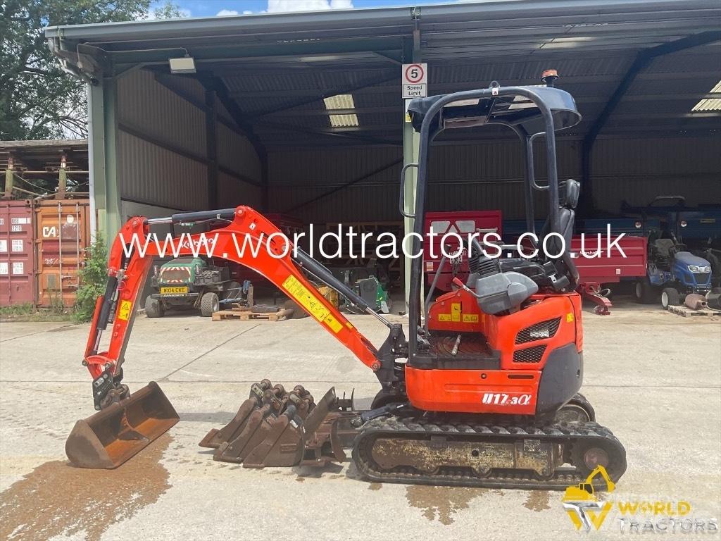 Kubota U 17-3 Mini ekskavatoriai < 7 t