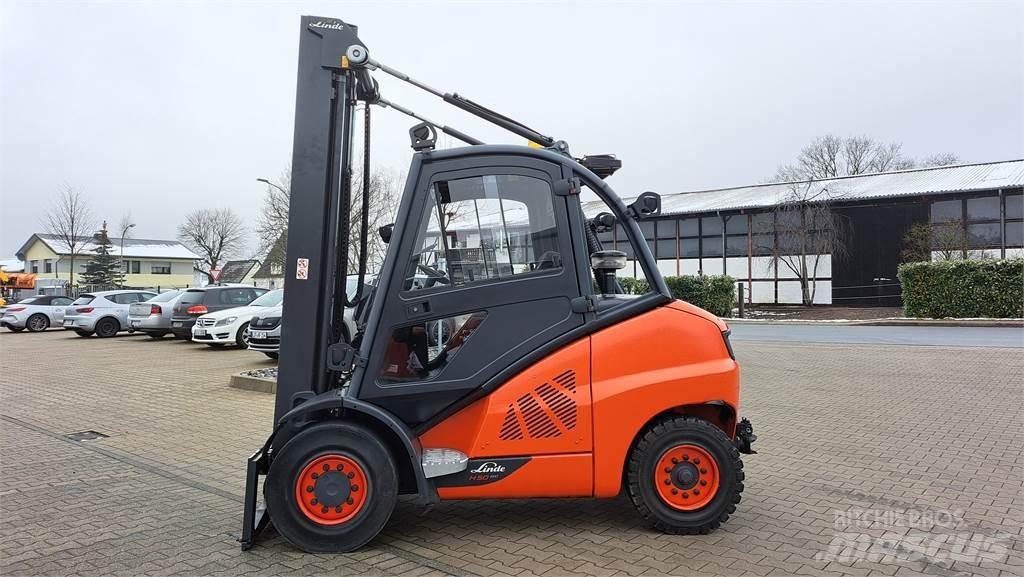 Linde H50D-02 Dyzeliniai krautuvai