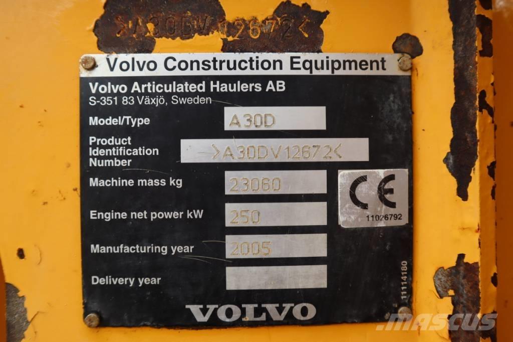 Volvo A 30 D Karjeriniai savivarčiai