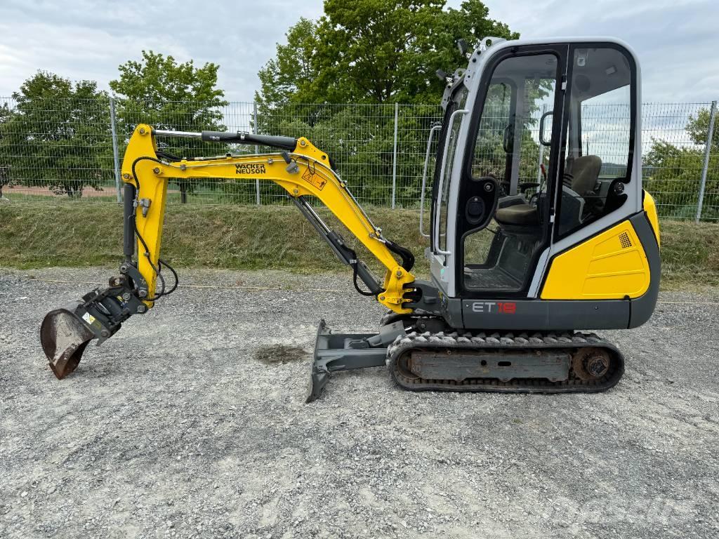 Wacker Neuson ET18 Vikšriniai ekskavatoriai