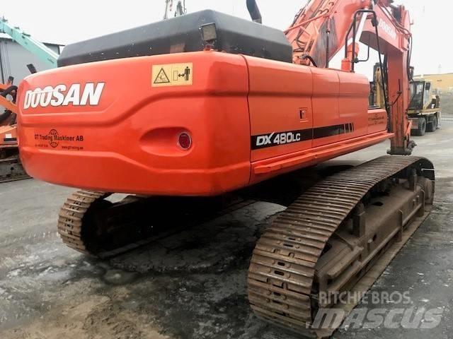 Doosan DX480LC Vikšriniai ekskavatoriai