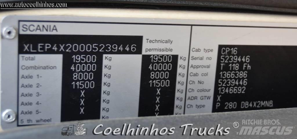 Scania P 280 Važiuoklė su kabina
