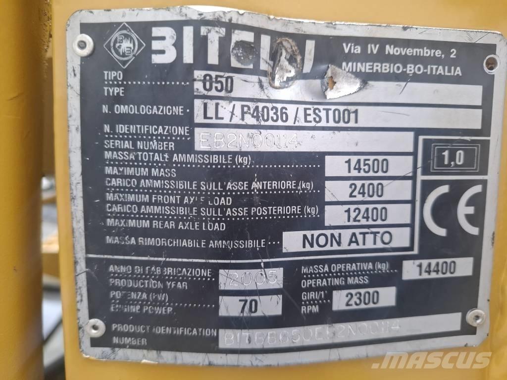 Bitelli BB 650 Asfalto klotuvai