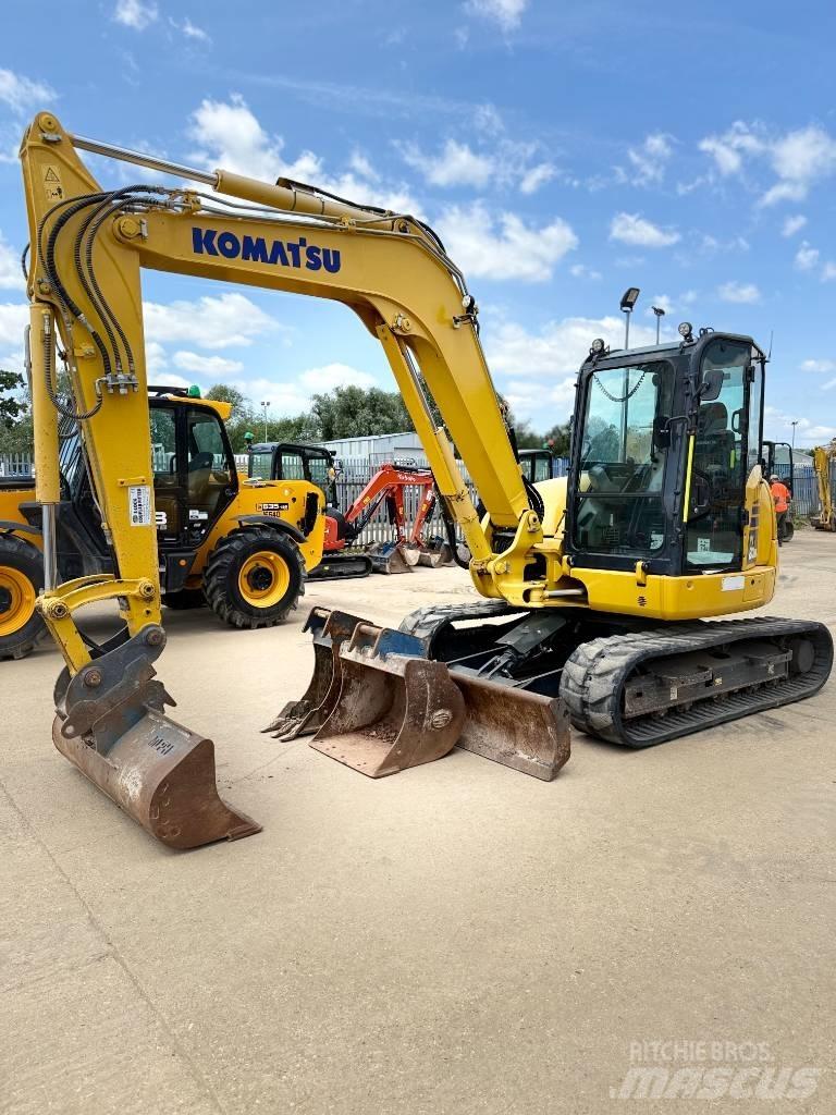 Komatsu PC 80 MR-5 Vidutinės galios ekskavatoriai 7-12 t